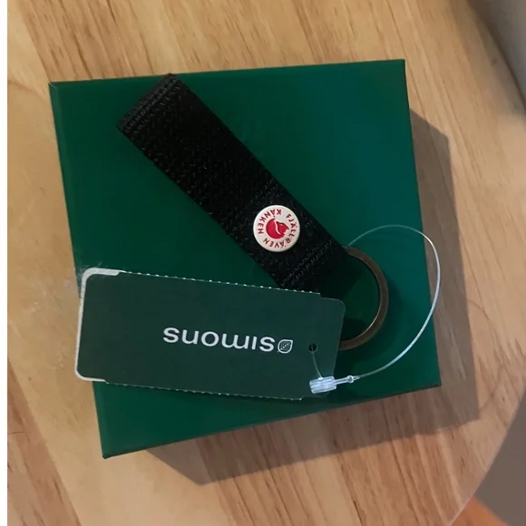 *3for$30* Fjällraven Kanken black keyring NWT - Picture 2 of 5